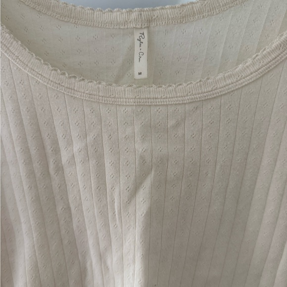 Bundle of 3 Rylee+Cru Pointelle tees - Picture 7 of 10